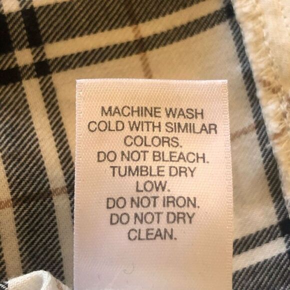 J. Jill Windowpane Plaid Lagenlook Top Size M - Picture 9 of 14